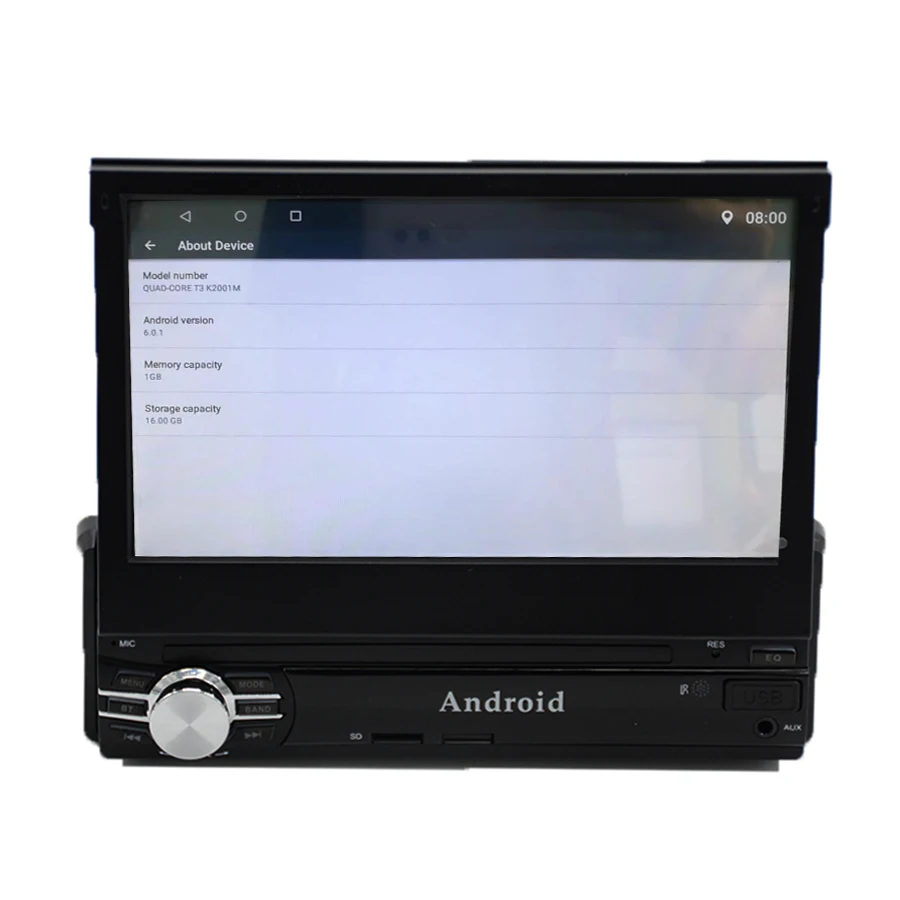 Asvegen 1 Din GPS навигация автомобильное радио выдвижной экран авто FM медиа