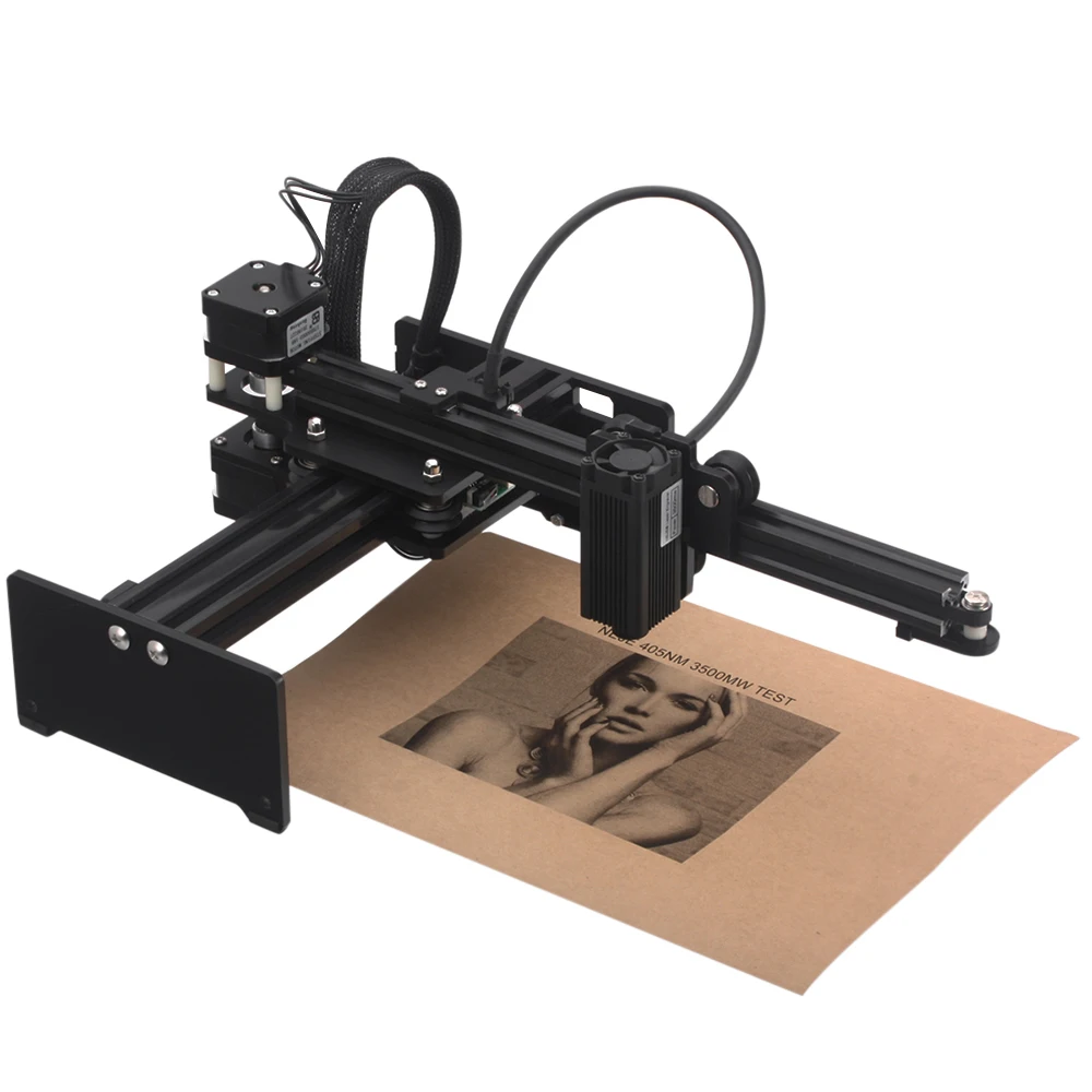 

Portable CNC 3.5W/7W Desktop Laser Engraver Carving Machine DIY Laser Cutter Printer Wood Router Kit with Protective Glasses