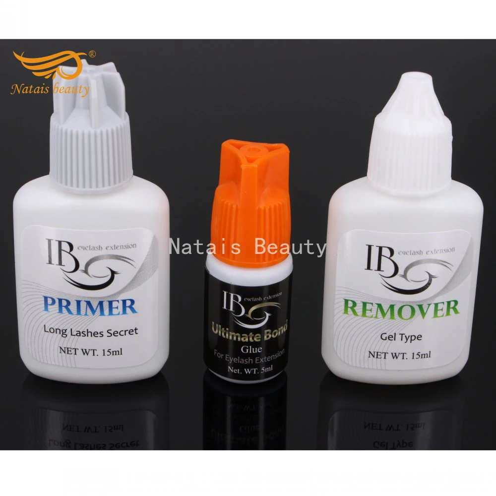 I beauty 1 set Eyelash Extensions Kit Ultimate Bond Glue Primer