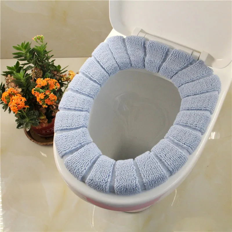 Удобный бархатный коралловый чехол для унитаза для ванной комнаты, моющийся стул для унитаза, стандартный мягкий чехол для унитаза с рисунком тыквы