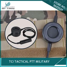 Z тактический страйкбол TCI PTT совместим с Comtac II H50 SORDIN HD03 Softair аксессуары для наушников Kenwood Midland ICOM