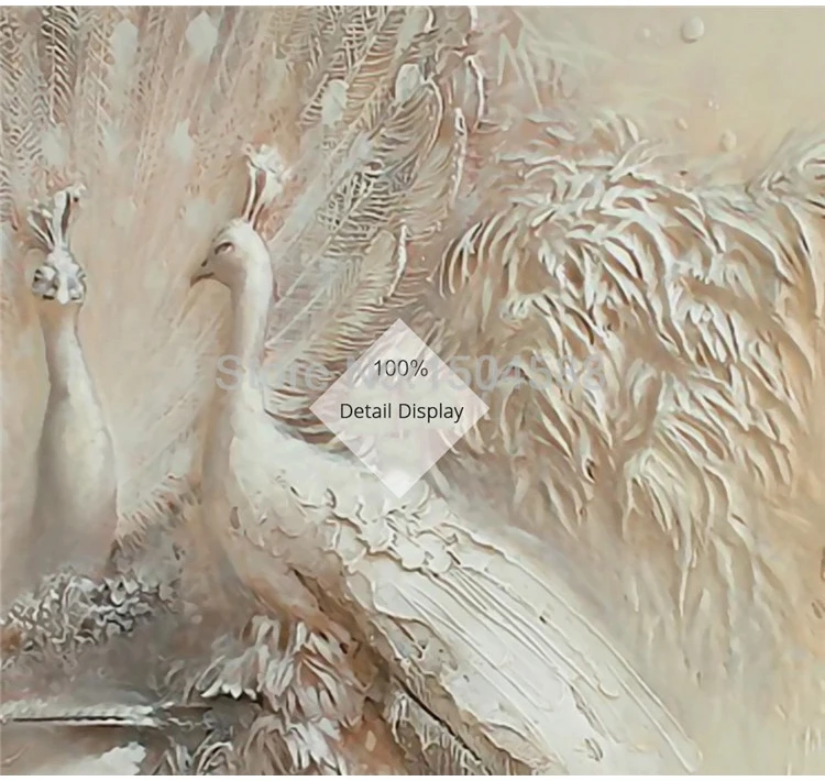 murais de parede de estilo foto de sala de decoração de papel de parede fresca