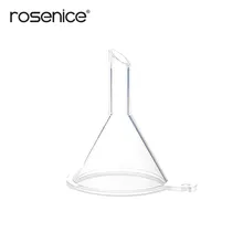 Маленькие Прозрачные Пластиковые воронки контейнеры для косметических жидкостей Парфюмерное масло наполнение Пустые Контейнеры