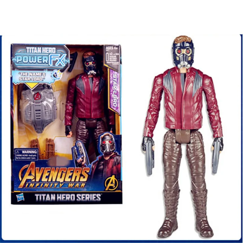 

Avengers:Infinity War Guardians Of The Galaxy Peter Jason Quill Star-Lord With Sound Module PVC Action Figure Model Toy G1170