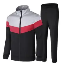 Мужской спортивный костюм большого размера удобный и дышащий M-5XL 86011