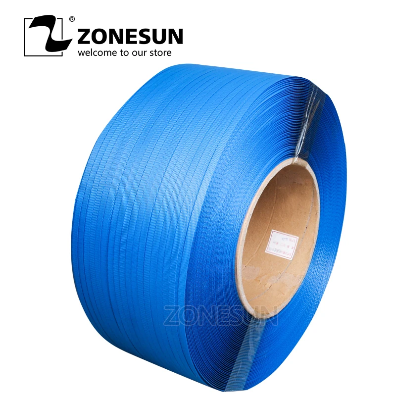 ZONESUN SGS Elexcellent PP Strap Strapping Tape Banding Tape PP Plastic