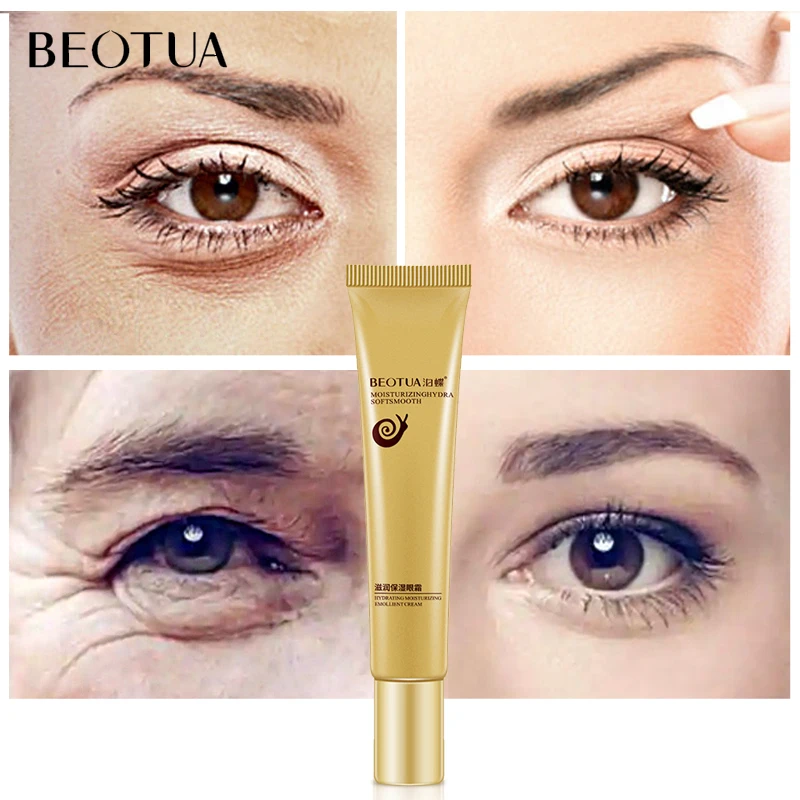 BEOTUA Snail Hyaluronic Acid Eye Cream Anti-Aging Remove Dark Circle Eye Essence Anti Wrinkle Anti Wrinkle Beauty Eye Skin Care