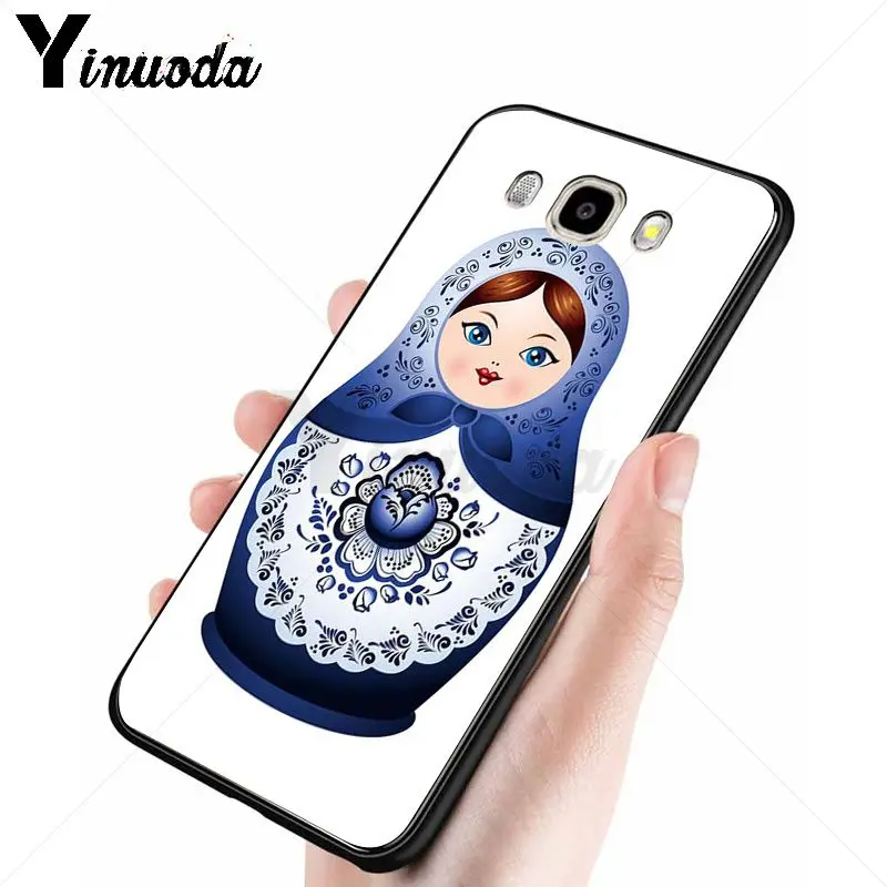 Cute Russian Dolls Pattern Matryoshka