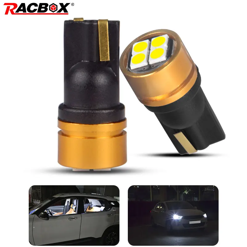 2шт T10 W5W светодиодный Canbus лампы 168 194 парковочные фары автомобиля для VW Golf 4 5 6 7 Passat