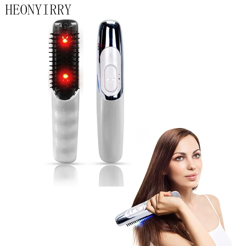Laser treatment Comb Stop Hair Loss promotes the of new hair growth Regrowth Hair Loss Therapy vibrator Head Massager
