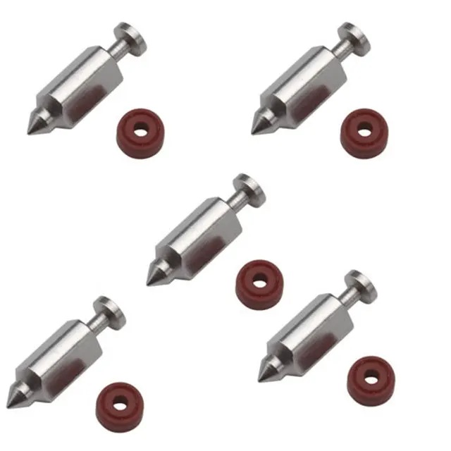 5 X Carburetor Float Valve Needle Seat Kit For Briggs Stratton 5 X Carburetor Float Valve Needle Seat Kit For Briggs Stratton 398188 Carb