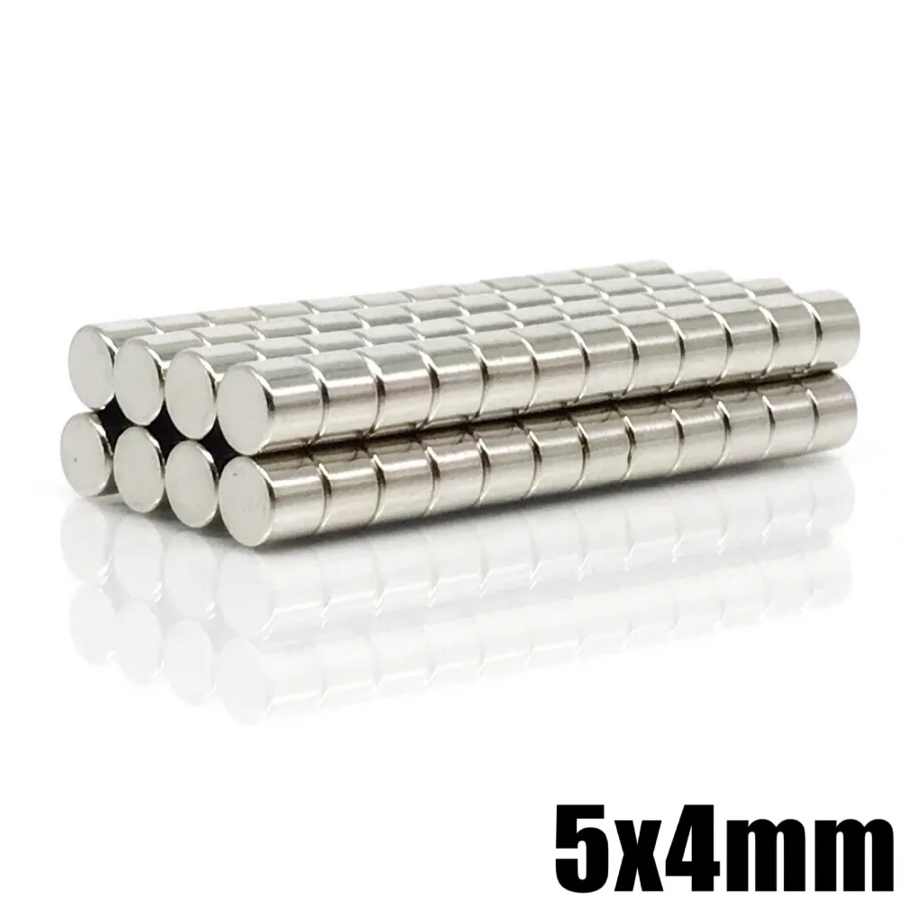 50/100 шт 5x4 мм неодимовый магнит 5 мм* 4 мм редкоземельный неодимовый постоянных магнитов 5x4 мм магнитный 5 мм* 4 мм
