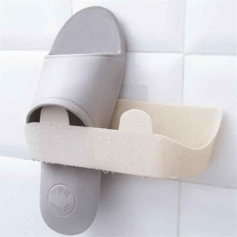 جديد الفضاء التوقف للماء الحمام حذاء رف شنت جدار تخزين الأحذية حامل المنظم شبشب حذاء تخزين