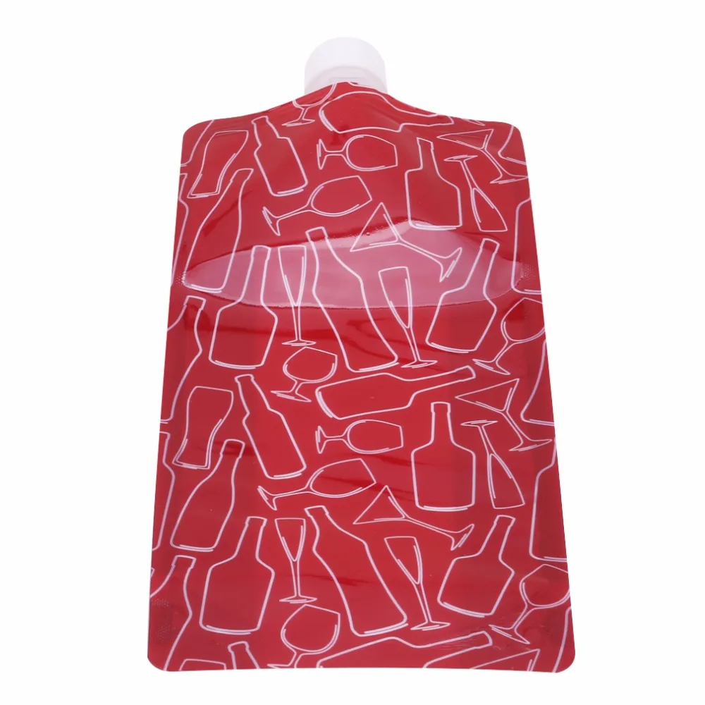 1 шт. Пластиковая Складная многоразовая Портативная сумка для бутылки вина сумка для вина небьющаяся фляжка аксессуары для путешествий сумка Кухонные гаджеты