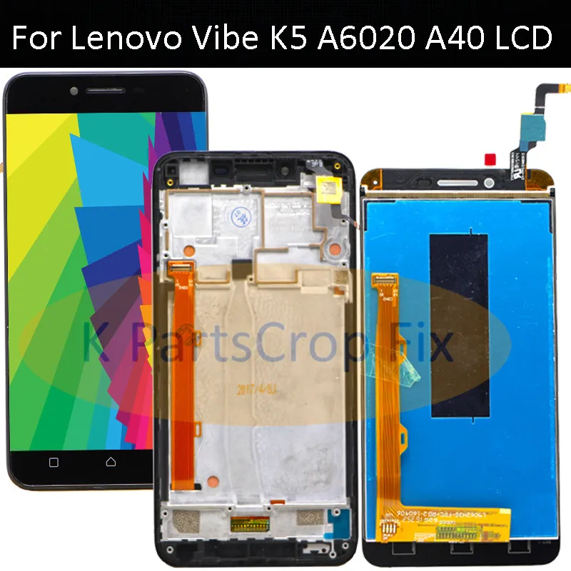 Оригинальный IPS экран 5 0 дюйма 1280x720 для Lenovo K5 ЖК дисплей дигитайзер сенсорного