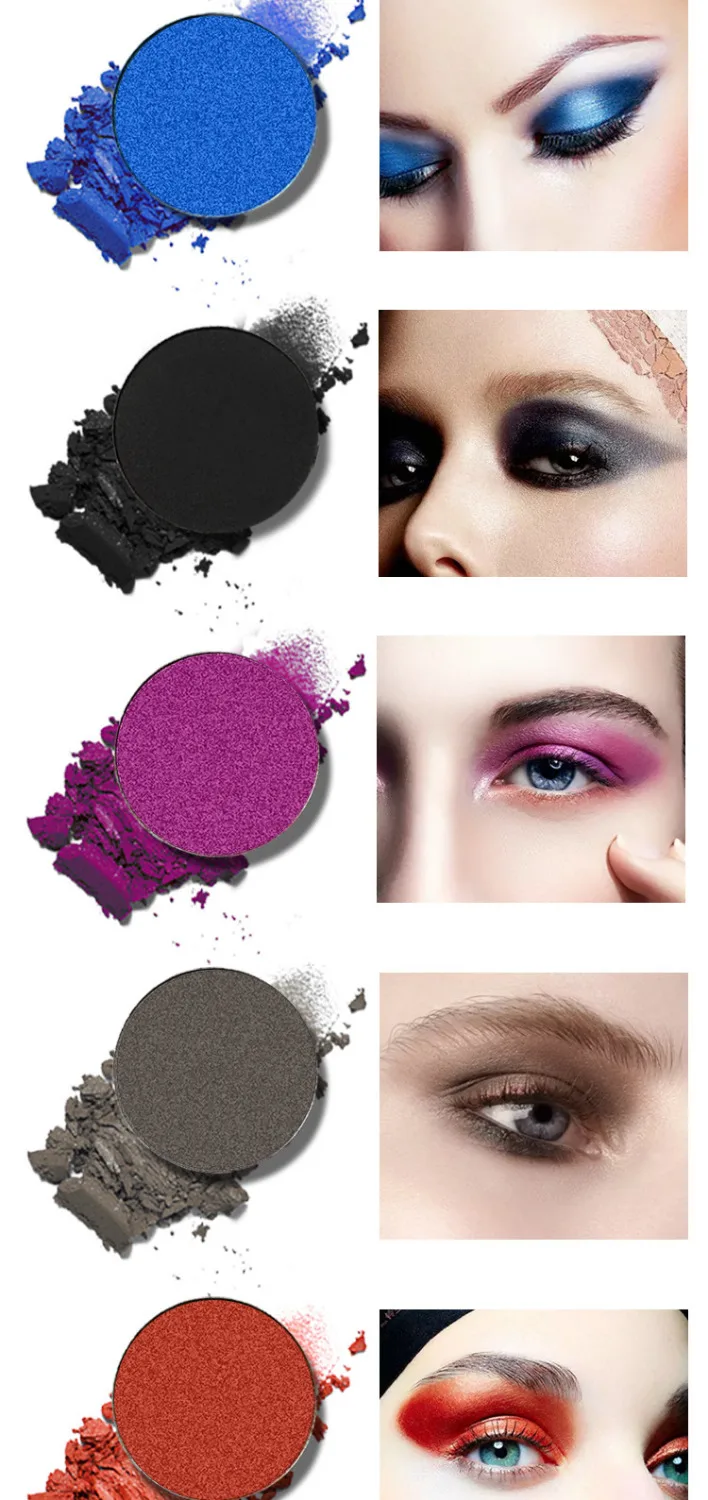 9 Colors Pumpkin Eyeshadow Palette Shimmer Matte Glitter Eye Shadow Pallete Pigmented Beauty Makeup Palette for Halloween Party