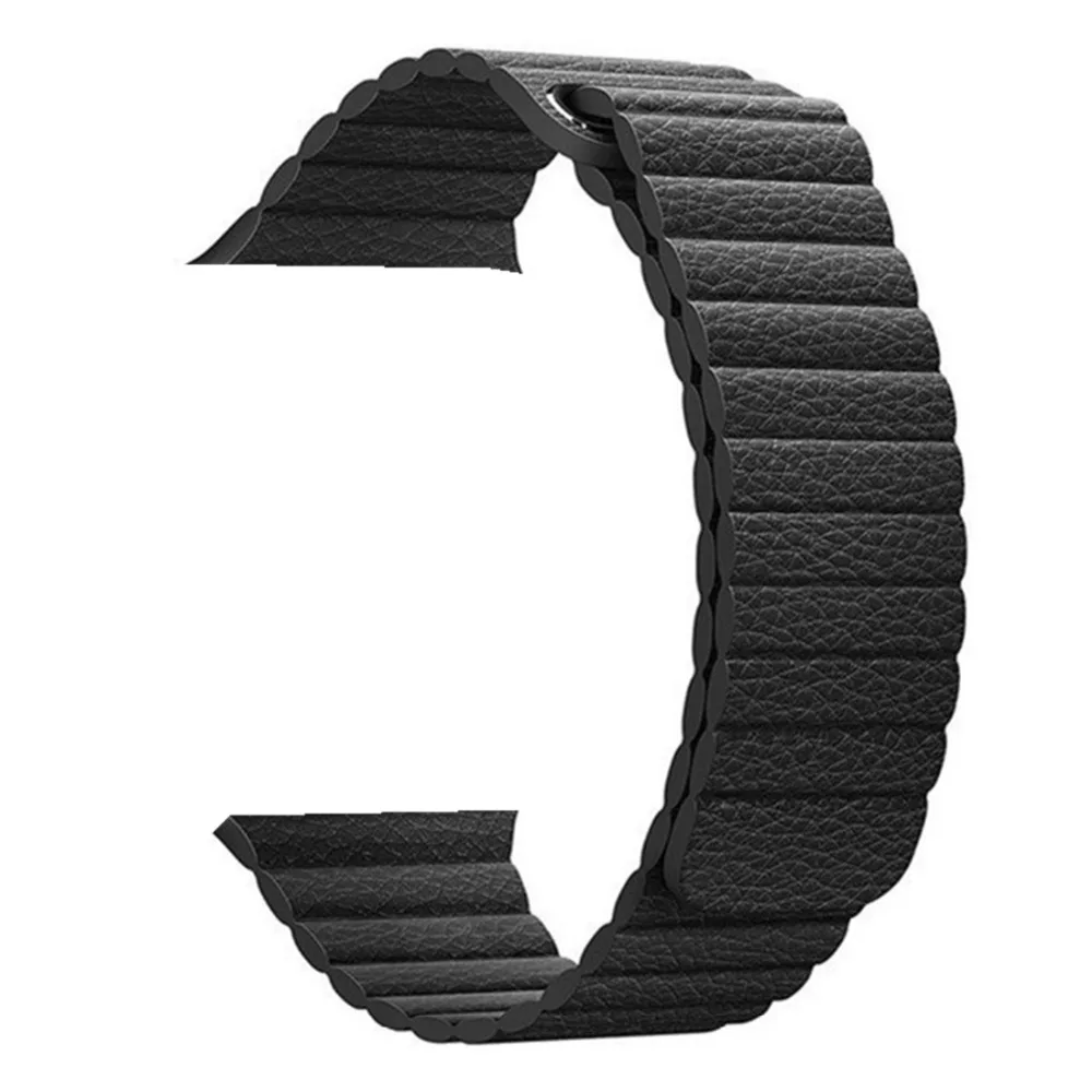 Genuine Leather Loop For Apple Watch band strap 42mm/38mm For iwatch series 3 2 1 wrist bands bracelet belt watchband straps