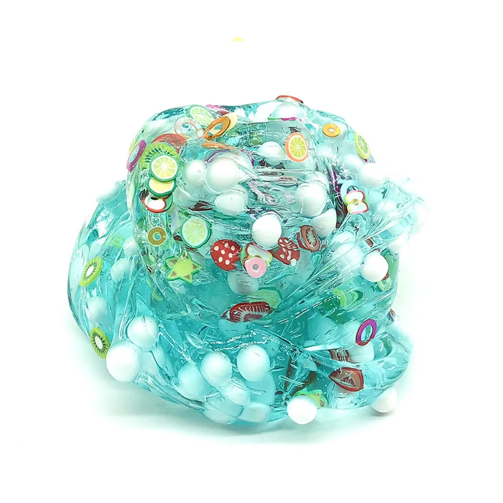 1 Pcs Mud Slime Clay Plasticine Toy Fruit Colorful Stress Relief Gift For Children Kids YJS Dropship