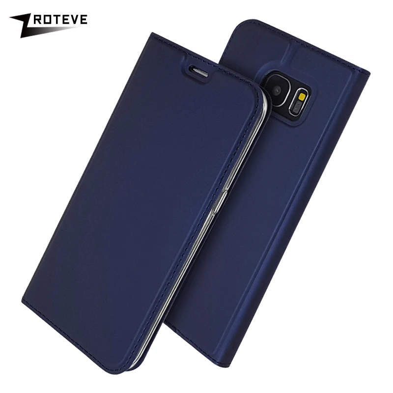 

For Samsung S7 Edge Case Soft PU Stand Book Cover Card Slot Wallet Leather Flip Case For Samsung Galaxy S7 S 7 Edge Case Coque