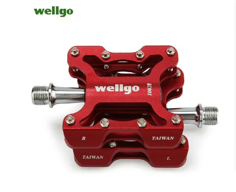 Велосипедные педали Wellgo KC001 сверхлегкие не быстро снимаются подшипники