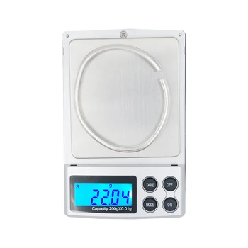 安い 200グラム0.01グラム電子デジタルポケットスケールグラムポータブルジュエリー食品バランスウェイト重み付けスケールlcdディスプレイ40%オフ