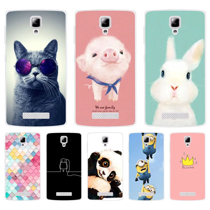 

Lenovo a1000 Case,Silicon Painted animals Painting Soft TPU Back Cover for Lenovo a 1000 protect Phone cases shell
