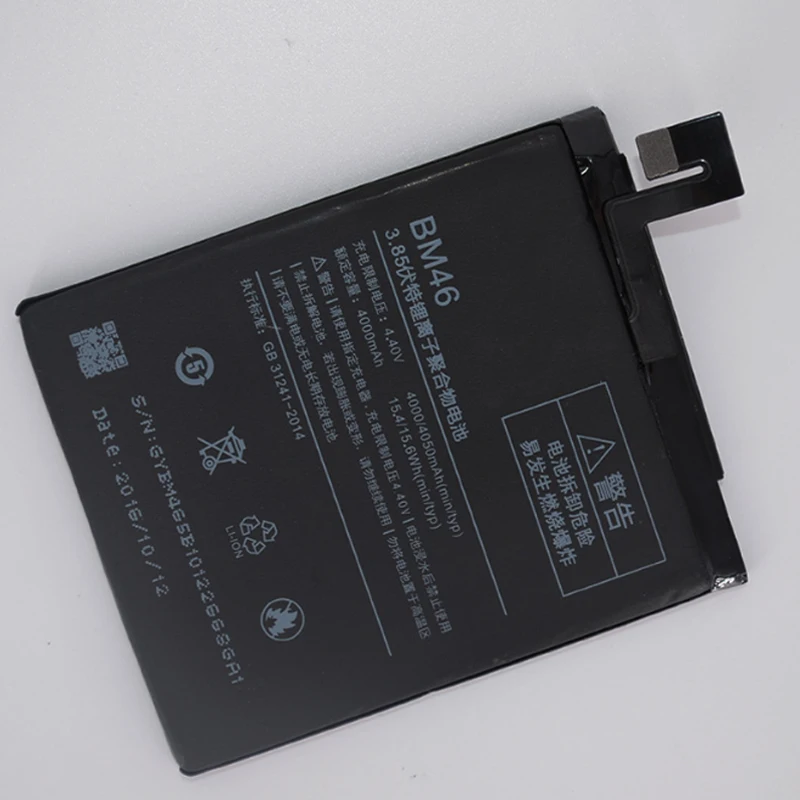 BM46 батарея 4000 mAh для Xiaomi Redmi note 3/note 3 Pro Мобильный телефон Замена дать бесплатные