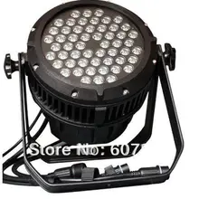 Сценический светильник ing RGBW 4в1 светодиодный 54*3 Вт Водонепроницаемый dmx светильник par