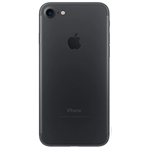 matt black gray Разблокированный Apple iPhone 7, функция отпечатков пальцев, 4G, LTE, глобальная 32/128 ГБ Встроенная память IOS мобильного телефона 12.0MP gps Quad-Core телефон 1960mA - Цвет: matt black gray