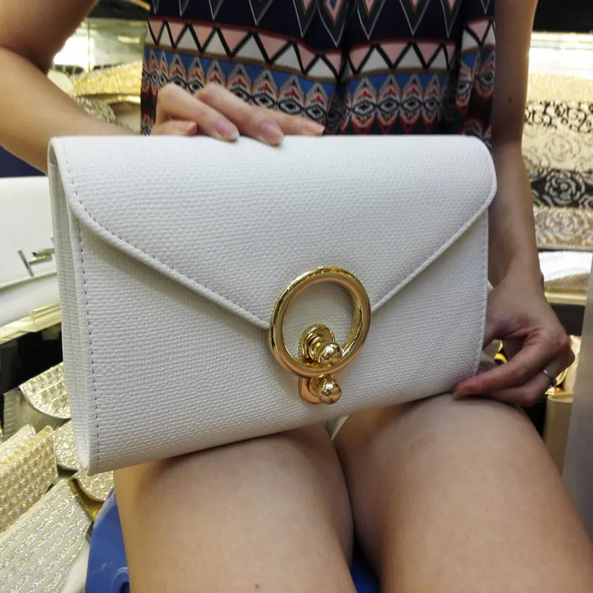

girl envelope clutches hot sale women vintage handbags ladies party purse crossbody messenger shoulder evening bags black white