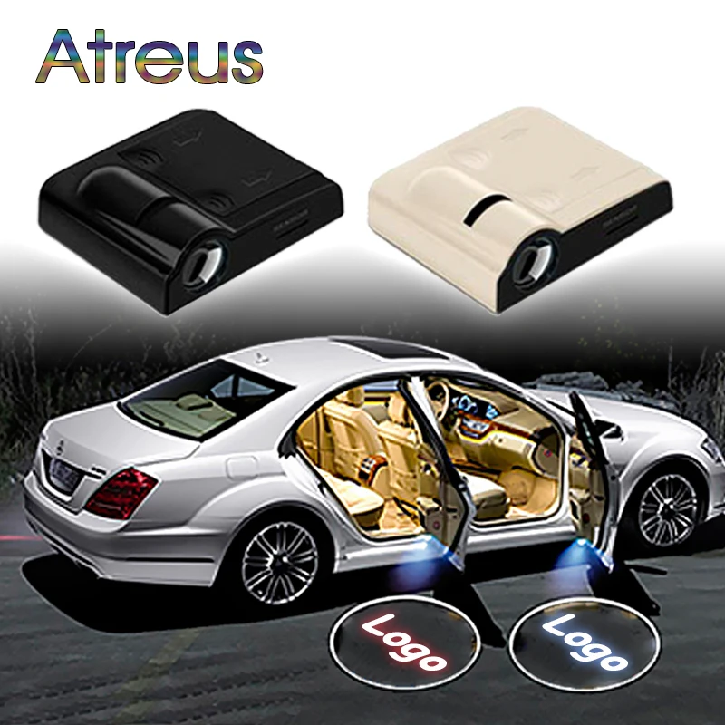 

Atreus Car Door Welcome Light LED Logo Laser Projector For Ford focus 2 3 Infiniti Volvo xc90 s60 xc60 Jaguar Nissan juke tiida