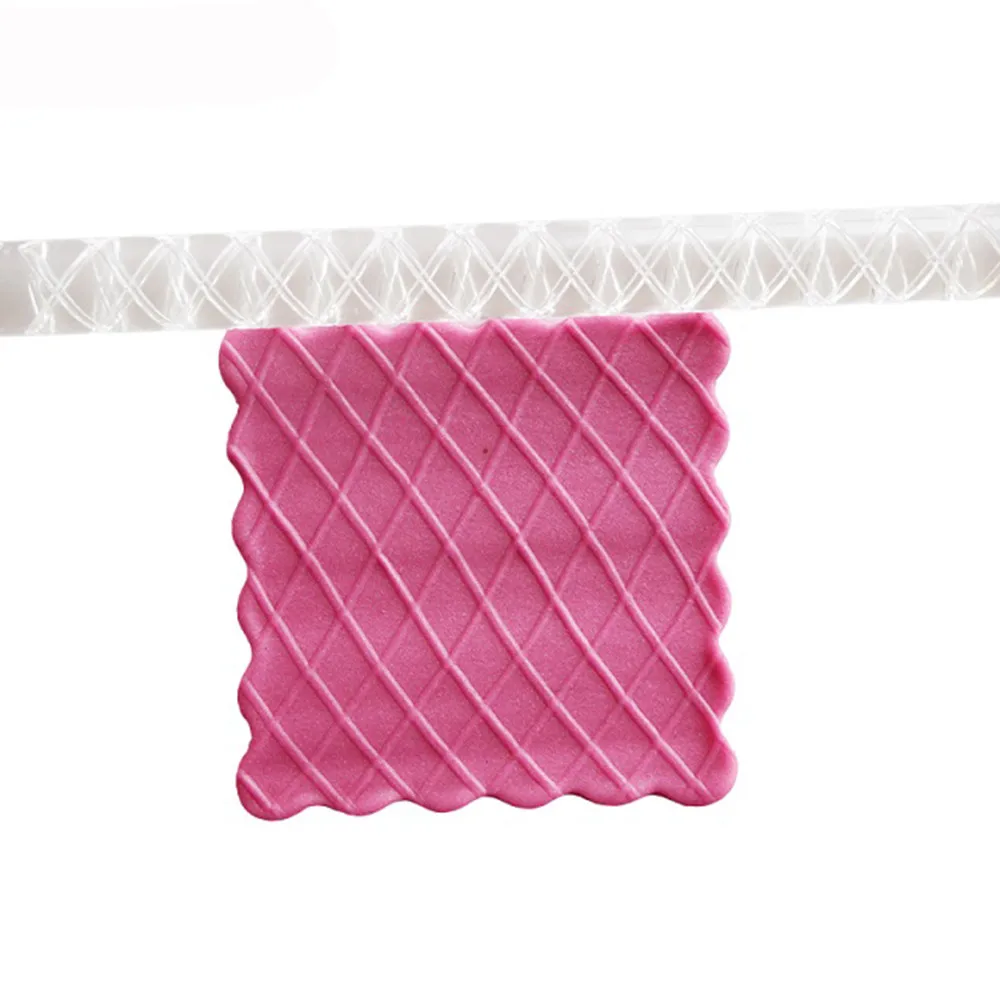 

Rolling Pin Acrylic Sugar Craft Pastry Embossed Fondant Cake Cookie Cooking Tools Baking Decoration Tools