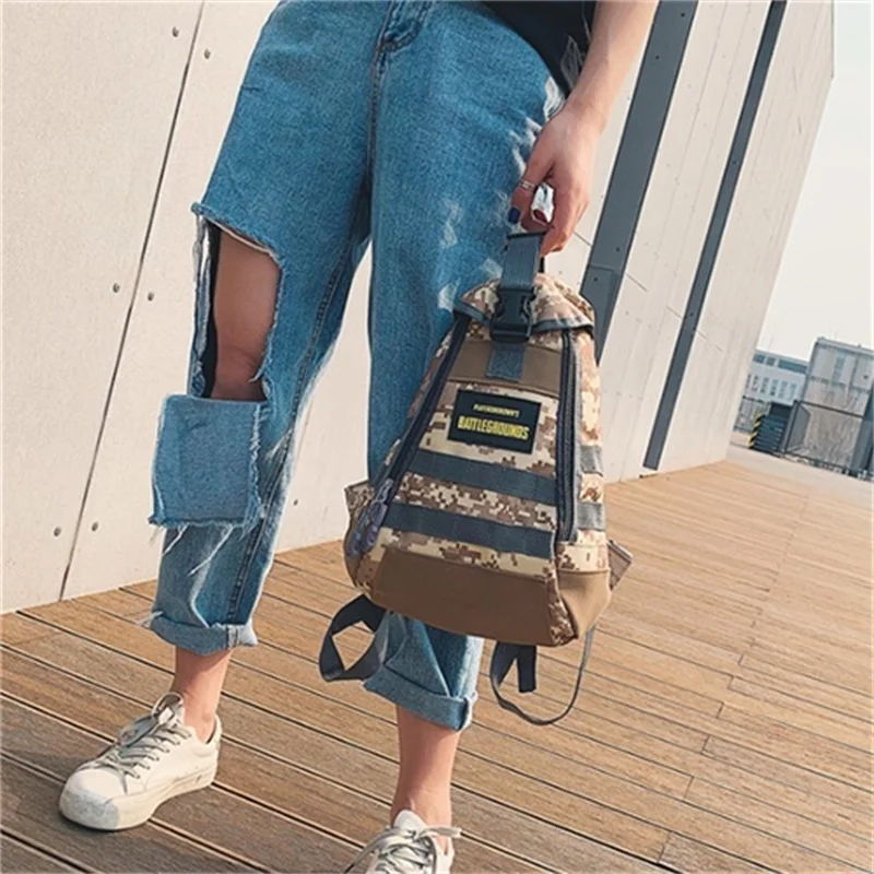  2019 New Game PUBG Level 1 Backpack Playerunknown's Battlegrounds Cosplay Prop Backpack