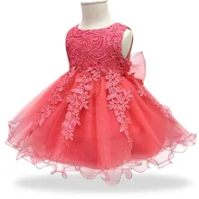 Новое дизайнерское платье для крещения и крещения для маленьких девочек от 3 до 24 месяцев кружевное детское платье для дня рождения осенние детские платья для свадебной вечеринки для девочек