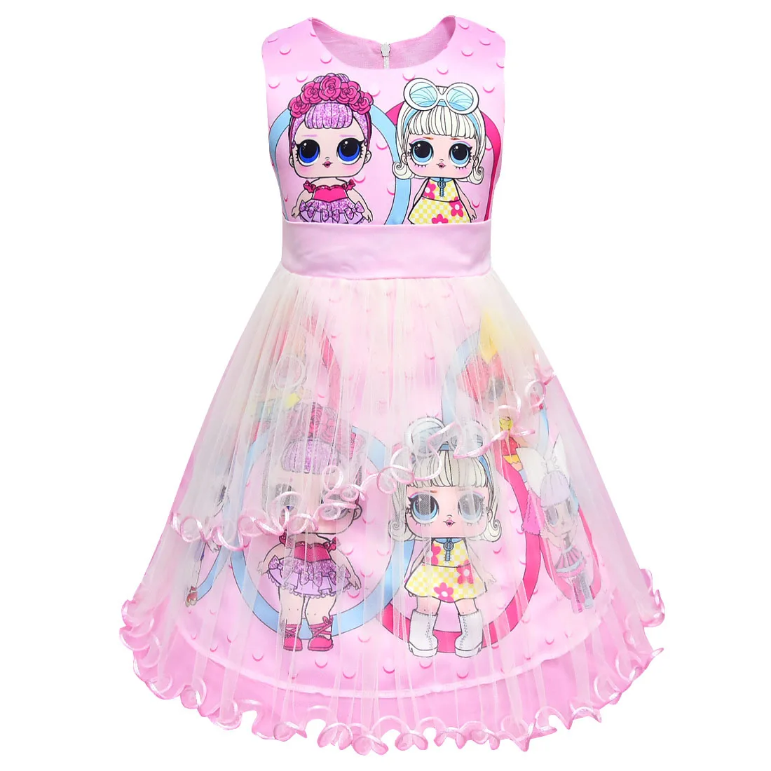 Lol Dolls Baby Dresses 2019 Summer Cute Elegant Dress Kids Party Christmas Costumes Children Clothes Princess Lol Girls Dress Lol Dolls Baby Dresses 2019 Summer Cute Elegant Dress Kids Party Christmas Costumes Children Clothes Princess Lol Girls Dress
