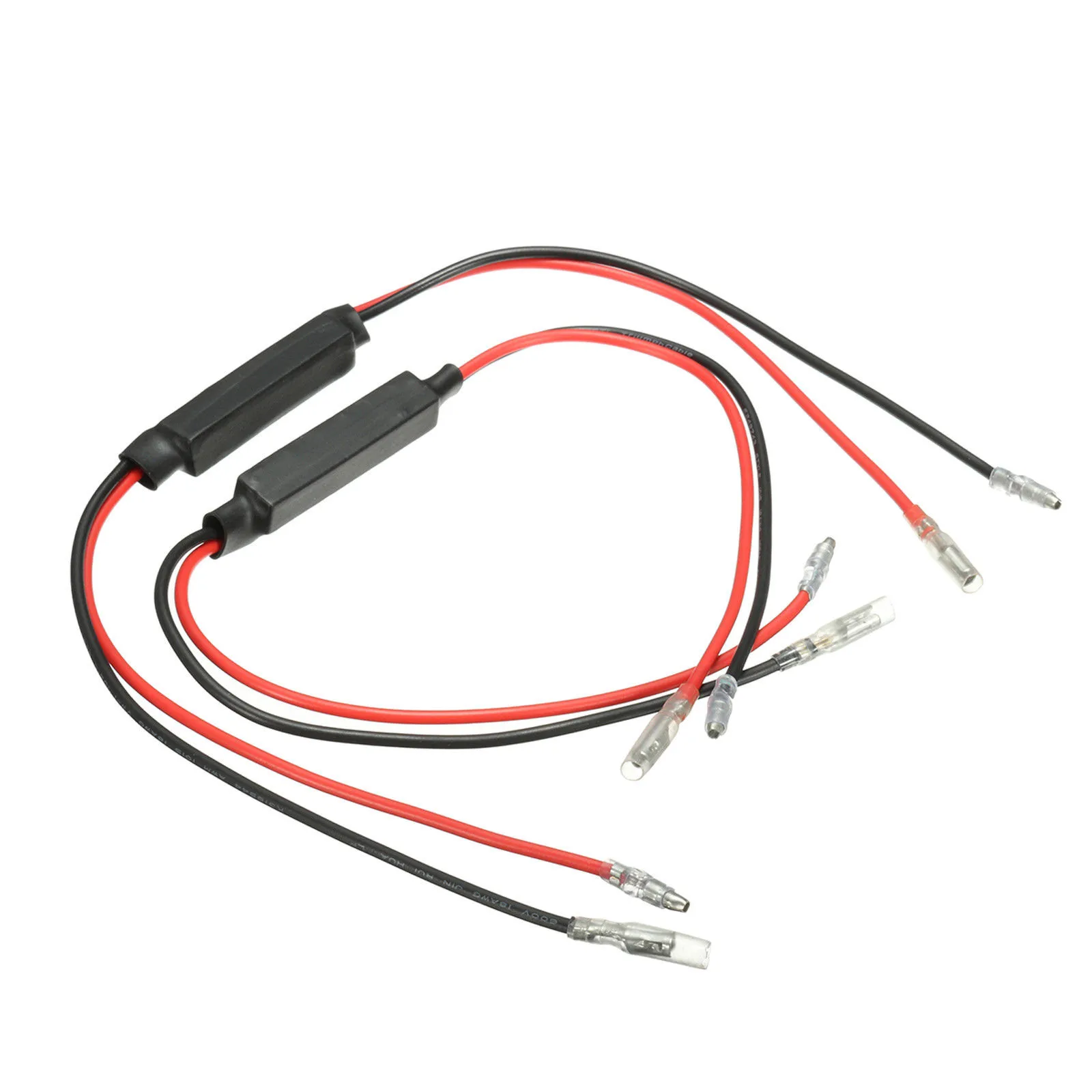 

2X 10W Motorcycle Bike Turn Signal Indicator LED Load Resistor Decoder Fix Error Motorcycle Motorbike LED Turn Signal Indicator