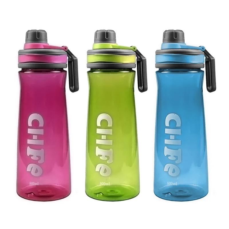

IVYSHION 800ML Leak-proof Sport Bottle For Tour Climbing Running Large Capacity Portable Water Bottle Kitchen Tools Drinkware