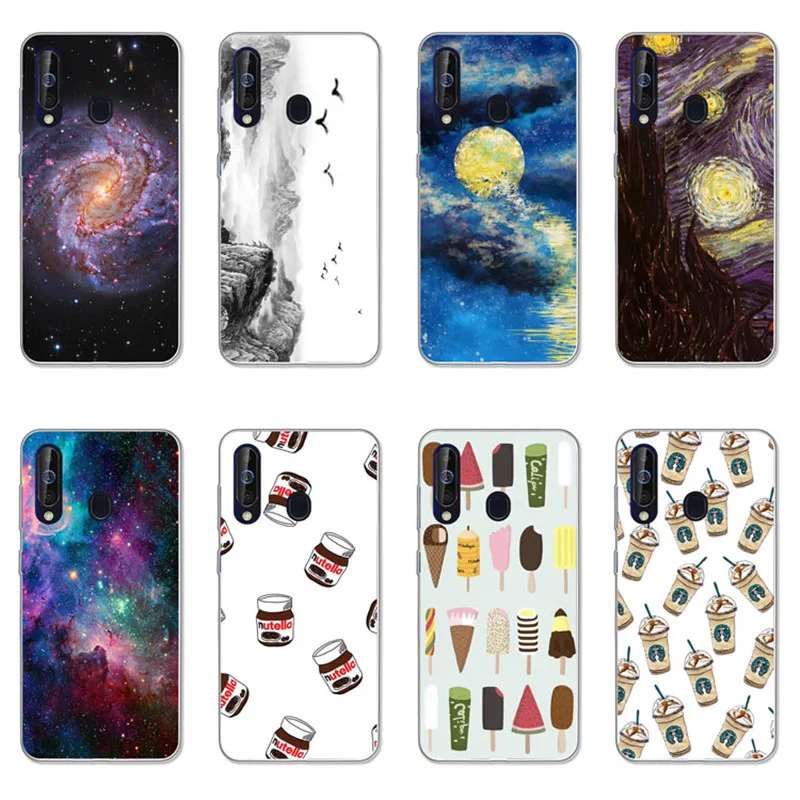 For Samsung Galaxy A60 Case,Silicon Mountain peaks Soft TPU Back Cover for Galaxy A60 SM-A606F A606F/DS protect Phone shell For Samsung Galaxy A60 Case,Silicon Mountain peaks Soft TPU Back Cover for Galaxy A60 SM-A606F A606F/DS protect Phone shell