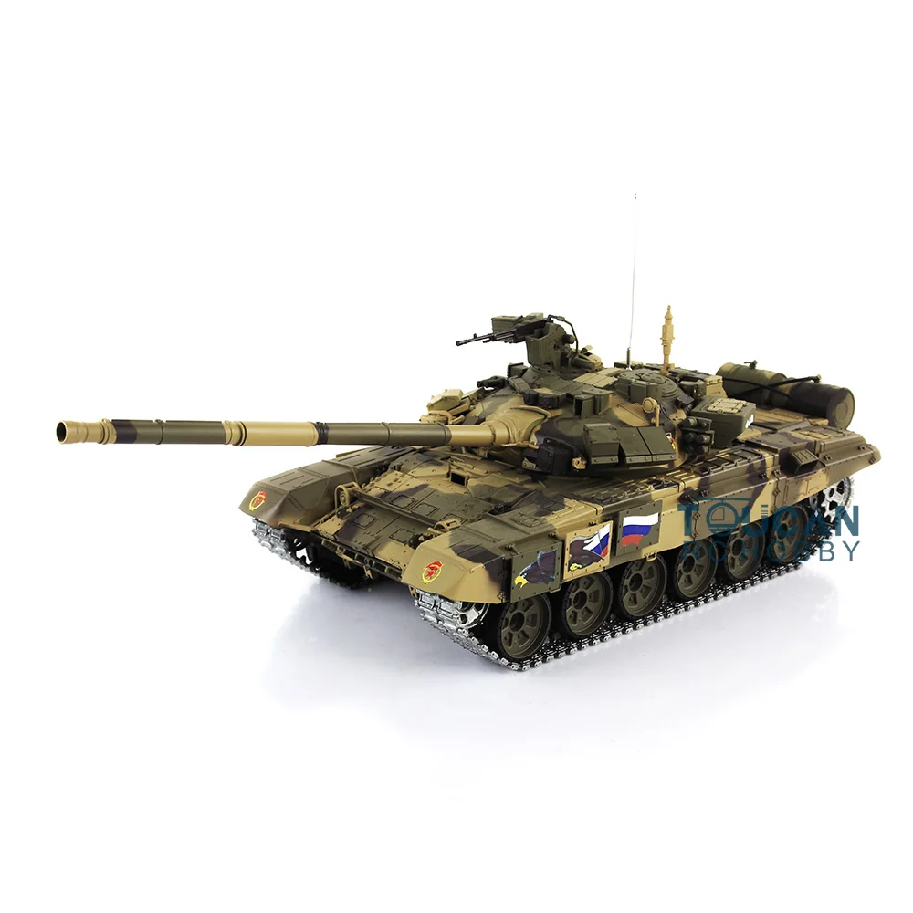 

2.4Ghz Henglong 1/16 Scale Upgraded Metal Ver Russian T90 RTR RC Tank Model 3938