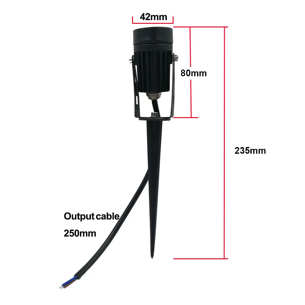 Size-of-mini-lens-lamp