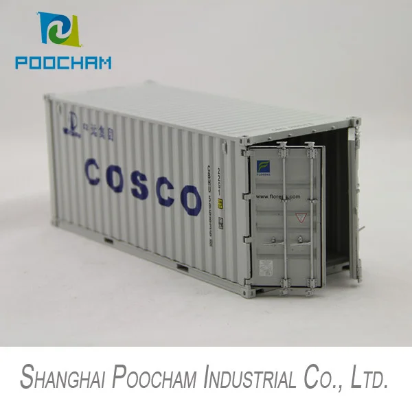 COSCO shipping container toy, metal shiping container scale models en