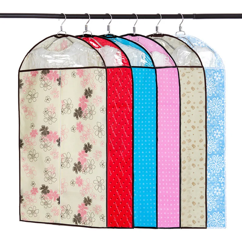 

Hanging Garment Bag Moth-proof Clothing Covers Dust Proof Cover Storage Bag Clothes Suit Coat Dress Jacket Protector