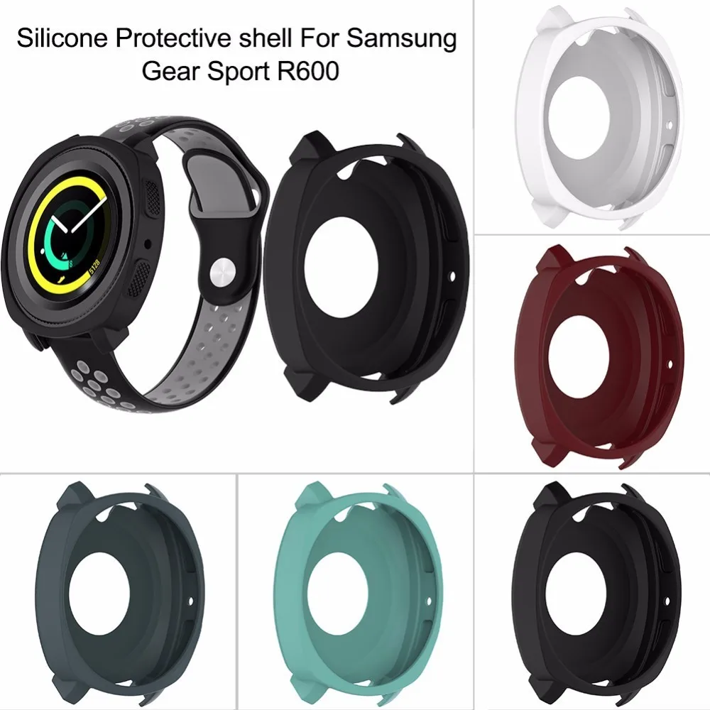 

Soft Silicone Protector Case Protective Shell For Samsung Gear Sport R600 Smart Watch