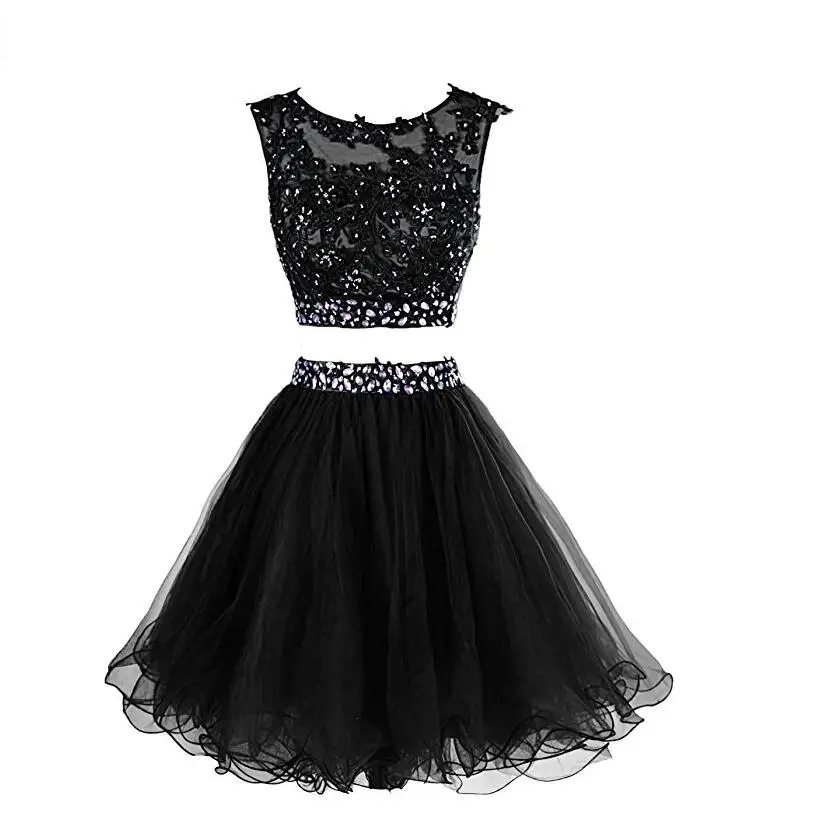 two piece semi formal dresses