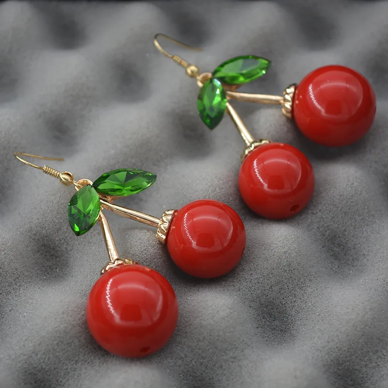 Fashion Cherry Pearl Earrings fashion jewelry for women