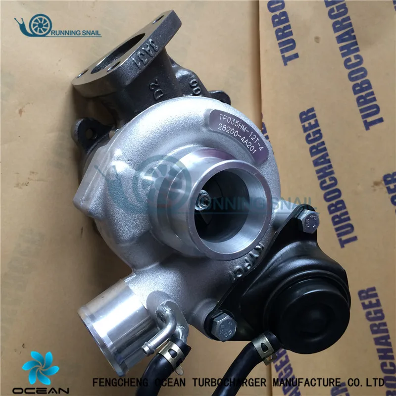 Турбокомпрессор TF035HM-12T-4 28200-4A201 49135-04121 для фургона hyundai Starex H1 H200 Galloper Terracan D4BH 4D56TI