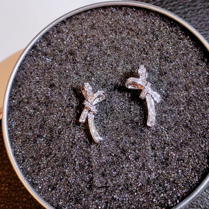 cubic zirconia earrings silver 925 (4)