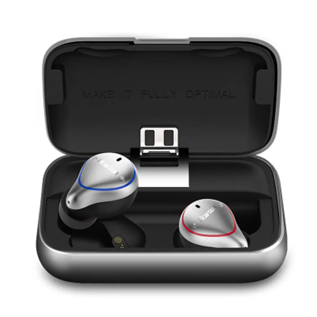 

headset wireless binaural ultra small mini invisible earbuds dynamic waterproof 5.0 Fashion design