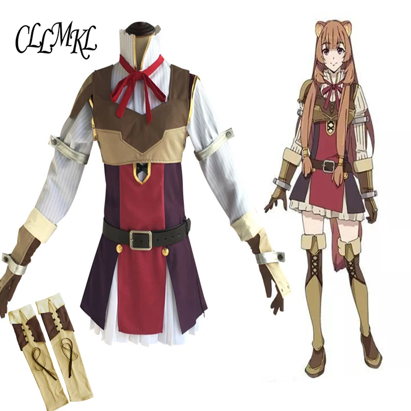 

The Rising of the Shield Hero Cosplay Raphtalia Costume Tate no Yuusha no Nariagari Cosplay Uniform Dress Carnival Costume