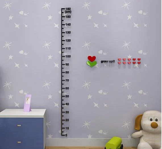 Home Decor 16 Metro Altezza Misura Grafico Acrilico